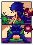  2019 absurd_res anthro anthro_on_anthro balls balls_deep big_balls big_breasts big_penis blue_fur bodily_fluids breasts brother brother_and_sister butt crossgender cum cum_in_pussy cum_inside cutaway digital_media_(artwork) duo erection eulipotyphlan female female_penetrated fur genital_fluids green_eyes green_fur hedgehog hi_res huge_breasts huge_penis impregnation incest internal male male/female male_penetrating mammal manic_the_hedgehog nipples nude ovum penetration penis pussy sex sibling simple_background sister smile smirk sonic_(series) sonic_the_hedgehog sperm_cell superbunnygt vaginal vaginal_penetration vein veiny_penis video_games 