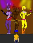  age_difference bonnie_(fnaf) breasts chica_(fnaf) comic female five_nights_at_freddy&#039;s foxy_(fnaf) freddy_(fnaf) golden_freddy_(fnaf) male older_female sex video_games younger_male 