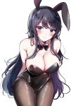  animal_ears bunny_ears bunny_girl cleavage pantyhose sak_(lemondisk) sakurajima_mai seishun_buta_yarou_series 