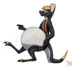  anthro belly big_(disambiguation) bloat bloated hi_res inflation invalid_tag kangaroo macropod male mammal marsupial penis richard swell swollen 