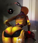  &lt;3 2019 big_butt body_writing breasts butt doll_joints english_text faceless female fuel futuristic hand_print hi_res humanoid living_machine looking_back machine non-mammal_breasts not_furry psyk323 robot solo text 