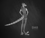  das dinosaur dromaeosaurid female reptile scalie secretary solo theropod 