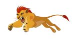  2019 claws digital_media_(artwork) disney erika_worthylake felid feral hi_res kion lion male mammal pantherine pounce simple_background solo teeth the_lion_guard the_lion_king 