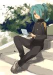  bad_id bad_pixiv_id blue_hair hair_over_one_eye handheld_game_console inazuma_eleven inazuma_eleven_(series) kaimuari kazemaru_ichirouta male_focus nintendo_ds school_uniform sitting solo 