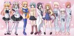  aisia circus collaboration da_capo da_capo_i da_capo_ii erika_murasaki glasses hanasaki_akane highres isowashi_suzume japanese_clothes kayura_yuka kimono legs leotard maid mitsumomo_mamu multiple_girls sawai_maya school_uniform takanashi_mahiru takano_yuki_(allegro_mistic) tanihara_natsuki tateha_(marvelous_grace) thighhighs tsukishima_koko yoshino_sakura yukata yukimura_anzu 