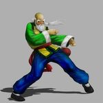  bald beard chinese_clothes drunk drunken_fist eyebrows facial_hair fighting_stance gabriel_melendez gourd kung_fu long_hair male_focus old_man red_nose sash shadow shun_di simple_background solo thick_eyebrows virtua_fighter white_hair 