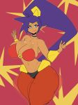  absurd_res big_breasts breasts capcom cleavage clothed clothing female genie hi_res humanoid okioppai shantae shantae_(series) thick_thighs video_games wayforward wide_hips 