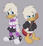  2019 beak digital_media_(artwork) disney donald_duck ducktales ducktales_(2017) hi_res itoruna lena_(ducktales) lena_de_spell 