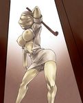  artist_request breasts bubble_head_nurse large_breasts monster_girl nipples pipe pussy silent_hill silent_hill_2 uncensored 