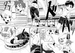  action_scene animal_humanoid cervid comic dialogue hard_translated hi_res human humanoid kaminosaki lagomorph leporid male mammal rabbit scalie scalie_humanoid shikame_akihiro sport sportswear takuya_yamashita volleyball young yuuya_habu 