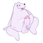  1:1 absurd_res big_penis faggotrat hi_res humanoid_penis kevin_(sff) male mammal penis polar_bear solo super_fuck_friends tongue ursid ursine 