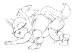  anthro argento balls balls_outline big_balls blaze_the_cat blush bodysuit bulge clothed clothing felid feline greyscale gynomorph humanoid_penis intersex looking_back mammal monochrome open_mouth penis penis_outline skinsuit smile solo sonic_(series) tight_clothing 