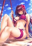  fate/grand_order piromizu scathach_(fate/grand_order) swimsuits tagme 