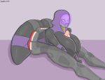  69_position alien big_breasts breasts facesitting female huge_breasts humanoid male mass_effect not_furry oral penis quarian saidra sex tali&#039;zorah titfuck video_games 