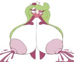  big_breasts breasts elfdrago female flora_fauna hair huge_breasts humanoid hyper hyper_breasts nintendo nipples not_furry plant pok&eacute;mon pok&eacute;mon_(species) solo tsareena video_games 