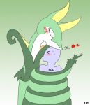  &lt;3 2019 anon bodily_fluids domination duo eyes_closed female feral hoodie_stalker human interspecies kissing male mammal nintendo pok&eacute;mon pok&eacute;mon_(species) pok&eacute;philia reptile scalie serperior simple_background size_difference snake sweat video_games wrap 