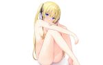  6u_(eternal_land) aqua_eyes blonde_hair breasts long_hair nipples nude photoshop pussy saenai_heroine_no_sodatekata sawamura_spencer_eriri twintails uncensored white 