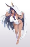  animal_ears bunny_ears cleavage erect_nipples fate/grand_order mimyo nitocris_(fate/grand_order) swimsuits 