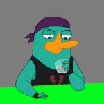  1:1 animated fan_character fanmade_character low_res perry_the_platypus phineas_and_ferb pj_the_platypus(character) raymondfoxxx 