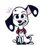  101_dalmatian_street 101_dalmatians canid canine canis collar d.j._(101_dalmatians) dalmatian disney domestic_dog higgly_town_hero mammal 