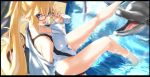  animal dolphin fate/grand_order fate_(series) glasses jeanne_d&#039;arc_(fate) tsuuhan 