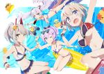  ayanami_(azur_lane) azur_lane bikini gochou_(atemonai_heya) javelin_(azur_lane) laffey_(azur_lane) swimsuit tagme_(character) z23_(azur_lane) 