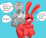  anon anthro big_breasts breasts bunny_(averyshadydolphin) dubidobi female human human_on_anthro interspecies lagomorph male male/female mammal sex 