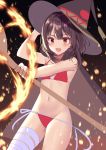  bandages bikini izumo_neru kono_subarashii_sekai_ni_shukufuku_wo! megumin swimsuits weapon witch 