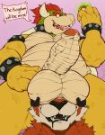  ! 2019 accessory anthro balls balls_on_face bodily_fluids bowser bowser_day chubby_male cock_ring collar digital_drawing_(artwork) digital_media_(artwork) drooling duo english_text erection fingers fluffy fur genital_fluids horn humanoid humanoid_penis hybrid jewelry koopa koorivlf koorivlf_tycoon low-angle_view male male/male mario_bros muscular necklace nintendo nude open_mouth partially_retracted_foreskin penis penis_accessory penis_jewelry penis_on_face precum saliva scales scalie sex simple_background slightly_chubby smile solo speech_bubble spiked_collar spikes teeth text these_aren&#039;t_my_glasses tongue uncut vein video_games worm&#039;s-eye_view 