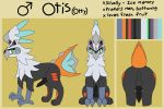  2019 absurd_res animal_genitalia animal_penis balls canine_penis chimera fan_character feathers fur hi_res hybrid invalid_tag legendary_pok&eacute;mon male model_sheet nintendo otis(otty) otterjunk penis pok&eacute;mon pok&eacute;mon_(species) silvally simple_background stated_homosexuality video_games 