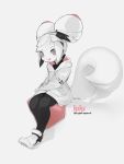  2019 absurd_res android anthro clothed clothing female hi_res kiki_the_cyber_squirrel krita_(program) machine mammal mascot robot rodent sciurid signature sitting solo text tree_squirrel tysontan 