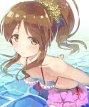  bikini breasts seneto swimsuits takamori_aiko the_idolm@ster the_idolm@ster_cinderella_girls undressing 