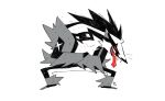  hi_res looking_at_viewer nintendo obstagoon pok&eacute;mon pok&eacute;mon_(species) simple_background solo teeth tongue trisketched video_games white_background 