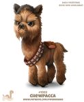  alpaca camelid chewbacca cryptid-creations mammal solo star_wars 