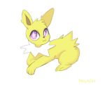  ambiguous_gender eeveelution jolteon makasia nintendo pok&eacute;mon pok&eacute;mon_(species) solo video_games 