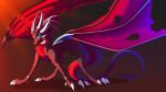  2018 absurd_res blue_eyes claws cynder digital_media_(artwork) dragon female feral hi_res horn membrane_(anatomy) membranous_wings plaguedogs123 scales scalie simple_background solo spines spyro_the_dragon standing video_games western_dragon wings 