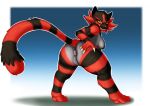  breasts butt exelzior-maximus female incineroar muscular nintendo pok&eacute;mon pok&eacute;mon_(species) pussy solo video_games 