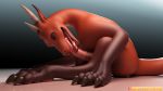  2019 3d_(artwork) animal_genitalia animal_penis autofellatio bodily_fluids claws critterclaws crittermatic detailed digital_media_(artwork) dragon equine_penis erection feet fellatio feral hi_res hindpaw horn male masturbation nude open_mouth oral oral_masturbation paws penile penile_masturbation penis quadruped saliva sex simple_background solo teeth toe_claws toes tongue 