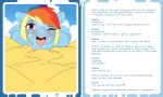  anthro blush bodily_fluids breasts equid equine excessive_pussy_juice female female/female fluttershy_(mlp) friendship_is_magic genital_fluids mammal my_little_pony one_eye_closed pussy_juice rainbow_dash_(mlp) spunkubus text wink 