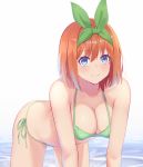  5-toubun_no_hanayome bikini cleavage hofumaso nakano_yotsuba swimsuits 