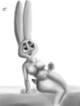  ballotboxfox female hi_res lagomorph leaning leporid long_ears mammal rabbit sitting slightly_chubby solo 