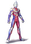  1boy character_profile character_sheet full_body glowing glowing_eyes highres kuroda_asaki ultra_series ultraman_tiga 