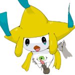  1:1 2016 3_eyes anal apc_(artist) arm_grab bodily_fluids cum digital_media_(artwork) duo erection facial_markings genital_fluids green_eyes hands_behind_back head_markings humanoid jirachi kemono legendary_pok&eacute;mon male male/male markings multi_eye nintendo open_mouth penis pok&eacute;mon pok&eacute;mon_(species) simple_background tassels tongue video_games white_background white_body 