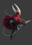  2019 arthropod black_eyes buttplug clothing duo featureless female hi_res hollow_knight hornet_(hollow_knight) insect needle poncho sex_toy the_gentle_giant vessel_(species) 