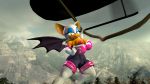  16:9 3d_(artwork) anthro big_breasts breasts camel_toe chiropteran clothed clothing darksorm digital_media_(artwork) female hi_res looking_at_viewer mammal nipples rouge_the_bat solo sonic_(series) 