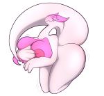  2019 anthro big_breasts big_butt blush breasts butt crossgender femboi_lugia_(lightningfire12) hi_res legendary_pok&eacute;mon lightningfire12 lugia mtf_crossgender nintendo nipples nude pok&eacute;mon pok&eacute;mon_(species) solo thick_thighs video_games wide_hips 