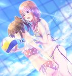  bikini harukana_receive higa_kanata nyaa_(nnekoron) oozora_haruka swimsuits 