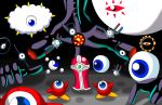  1_eye aran_tendo black_eyes blue_eyes cloud dark_matter green_eyes kirby kirby_(series) kracko kracko_jr. magnet magnetite mario_bros mr._i nintendo pok&eacute;mon pok&eacute;mon_(species) red_eyes red_skin unown video_games waddle_doo waddling_head zero_(kirby) 