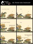  acaedus canid canine canis comic dawn_(character) dragon duo feral hi_res humor male mammal rimentus scalie walnut_(character) western_dragon wolf 
