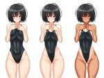  :&lt; amagami bad_anatomy bad_id bad_pixiv_id black_eyes black_hair blush breasts cameltoe competition_swimsuit covered_navel covered_nipples highleg highleg_swimsuit hip_bones inagaki looking_at_viewer nanasaki_ai nipple_slip nipples one-piece_swimsuit one-piece_tan partially_visible_vulva see-through short_hair simple_background skin_tight small_breasts swimsuit tan tanline tight variations wedgie white_background wide_hips 